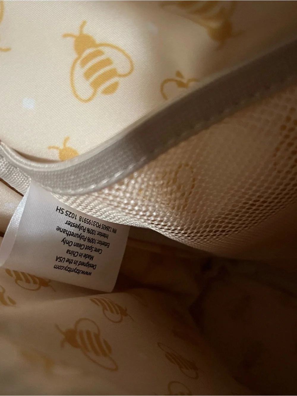 Itzy Ritzy Cream Quilted Chill like a Boss Bottle Bag with Gold Hardware